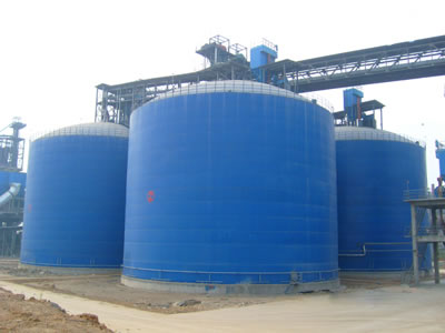 长阳水泥钢板库改造