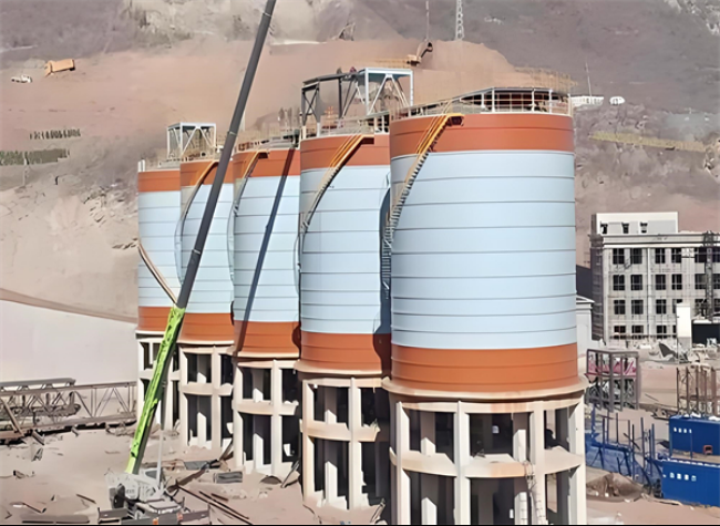 长阳高架钢板仓